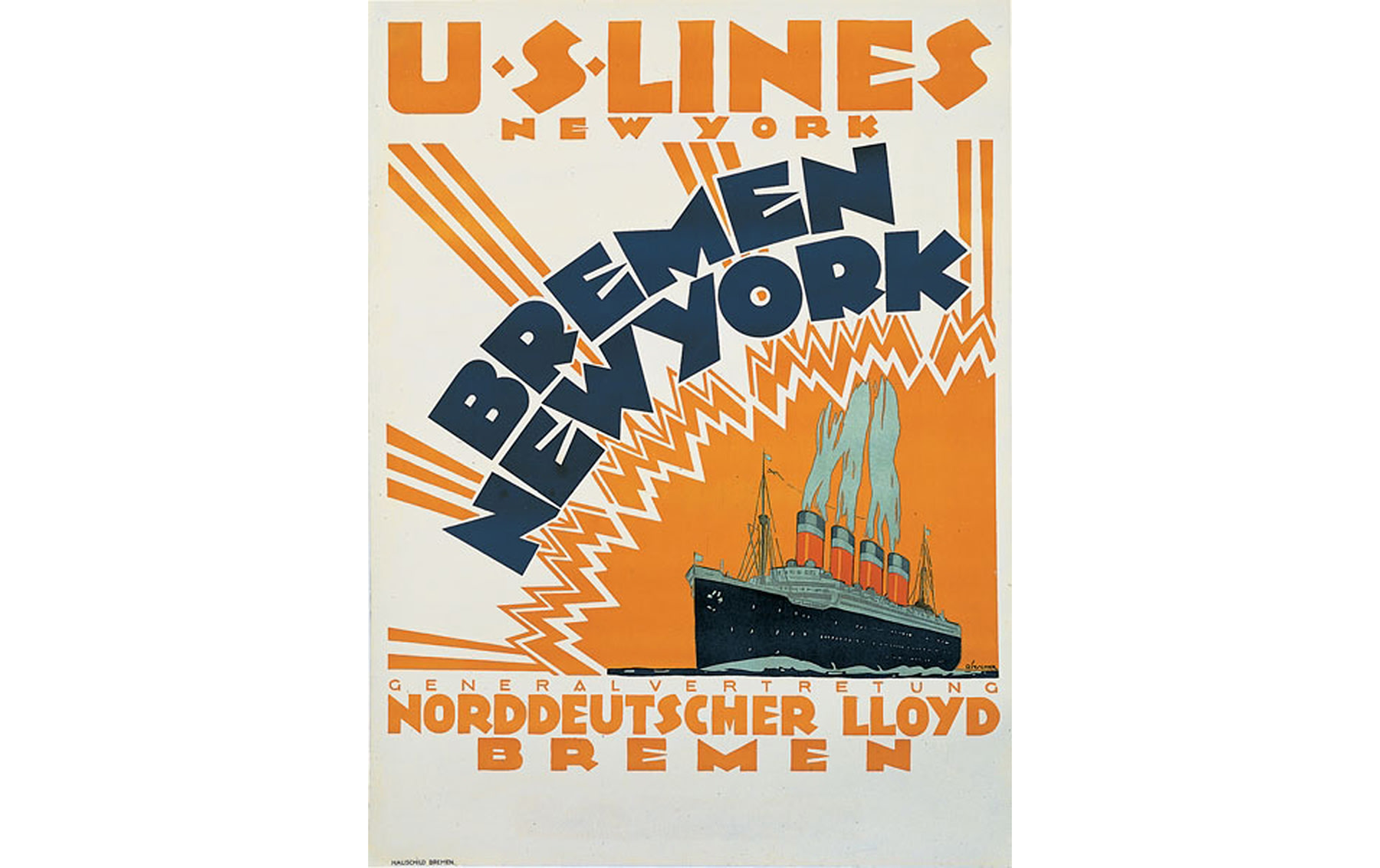 U.S. Lines – Bremen New York